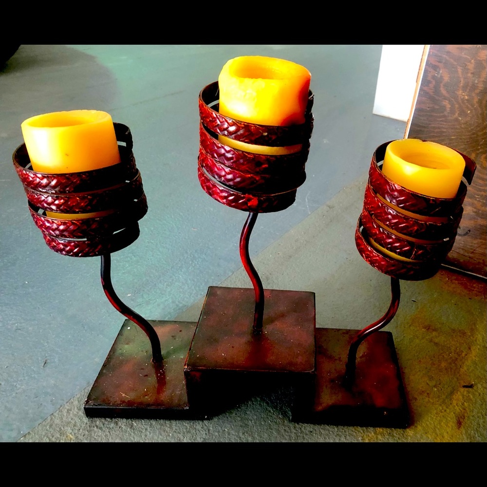 Home accent decorative candle holder(s)